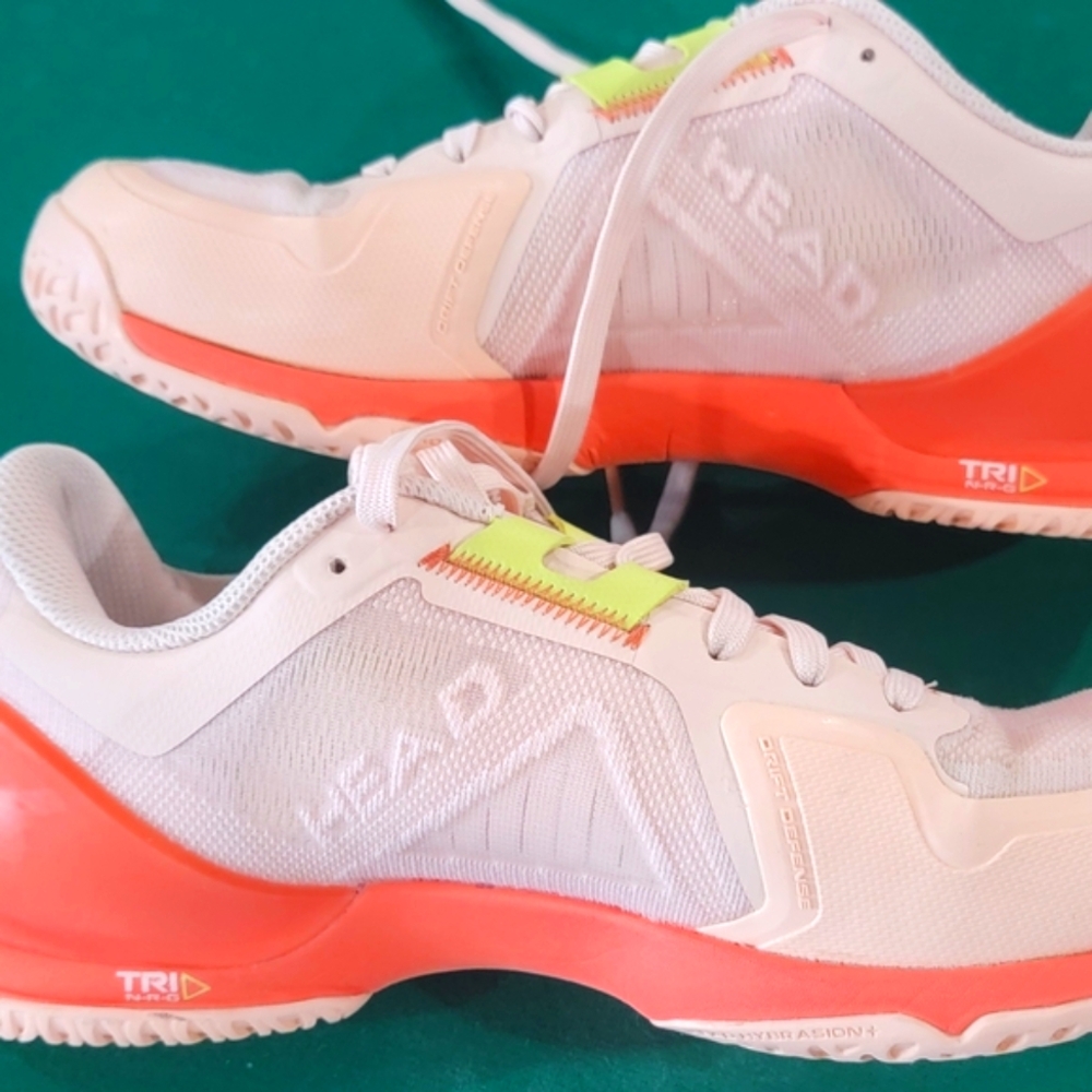 Head Women's Athletic Shoes - White and Coral